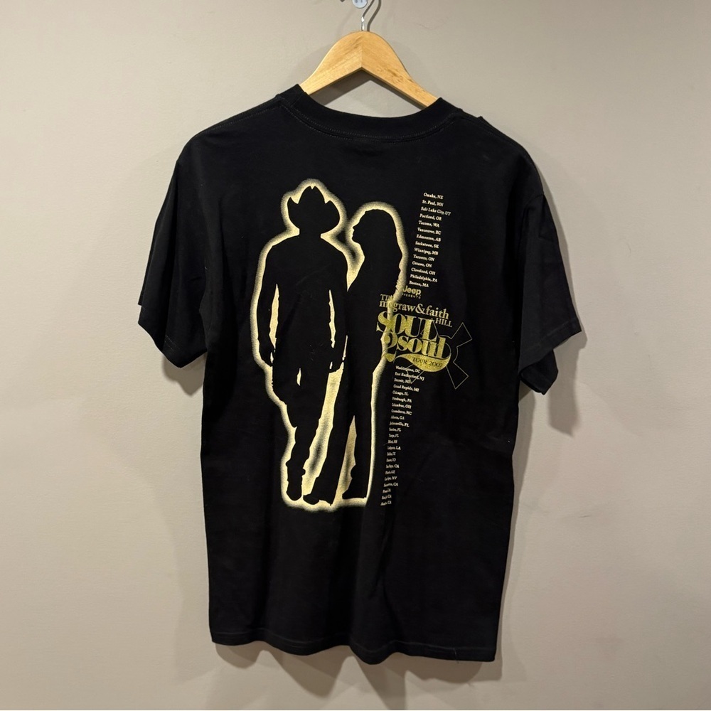 Tim McGraw & Faith Hill 07’ Concert T-Shirt - Picture 2 of 10